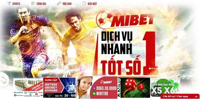 Giao diện nhà cái ấn tượng
