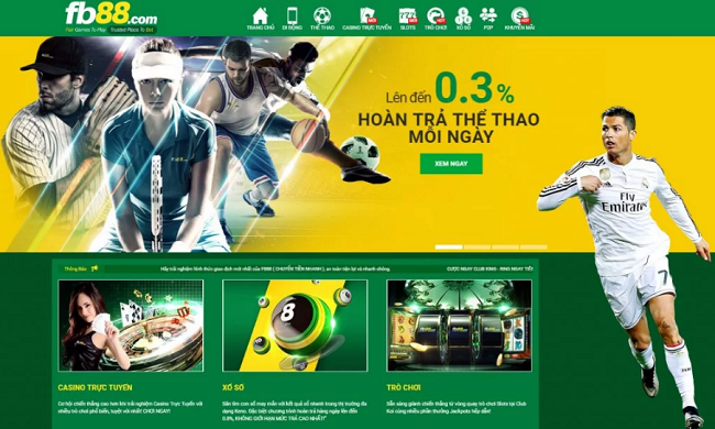 FB88 nhà cái được nhiều cược thủ yêu thích hiện nay