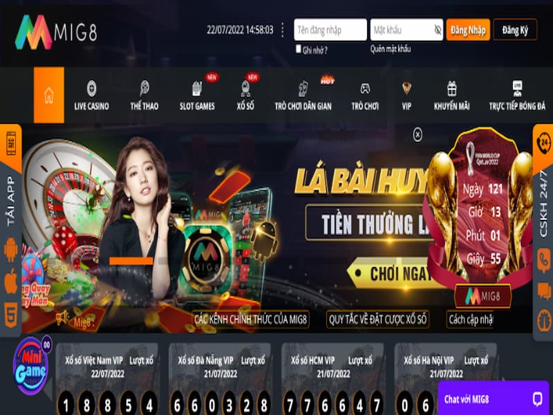 Ưu điểm không thể kể không nhắc đến của nhà cái Mig8