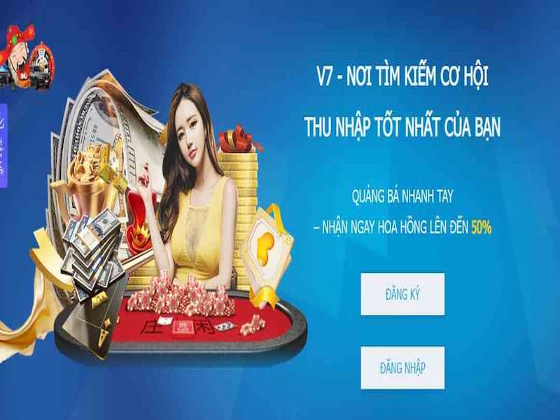 Tạo lập/ đăng ký tài khoản cá cược ở nhà cái V7