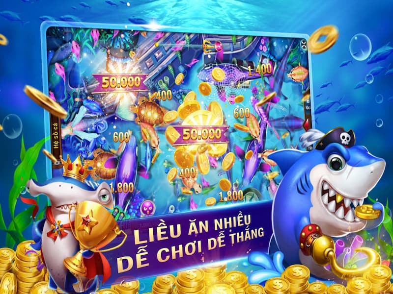 Bắn cá vwin với 3 phòng chơi